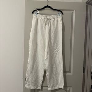 Jones Studio wide leg linen pants